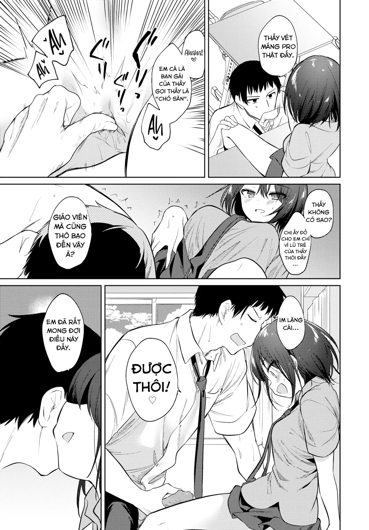 HentaiVN.net - Ảnh 12 - Nhìn này, Sensei - Chap 1