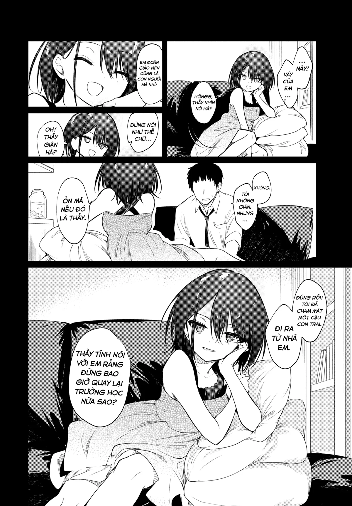 HentaiVN.net - Ảnh 5 - Nhìn này, Sensei - Chap 1