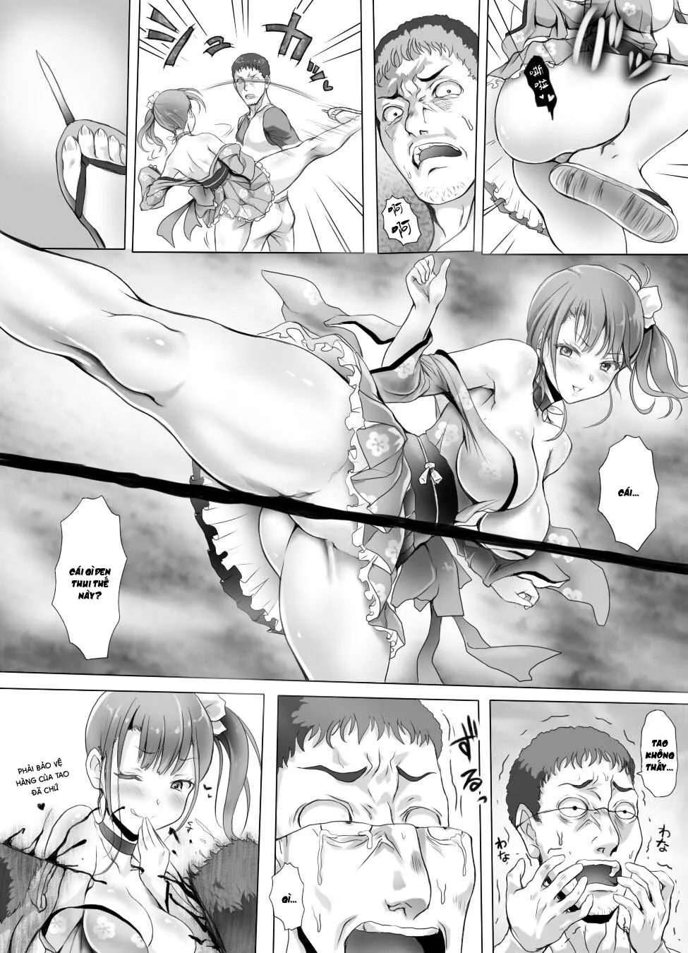 HentaiVN.net - Ảnh 9 - Insaku Shoujo Koko made Hazukashimerarete mo Mada Ikitai No? [婬搾少女 ここまで辱められても まだイきたいの?] - Chap 2