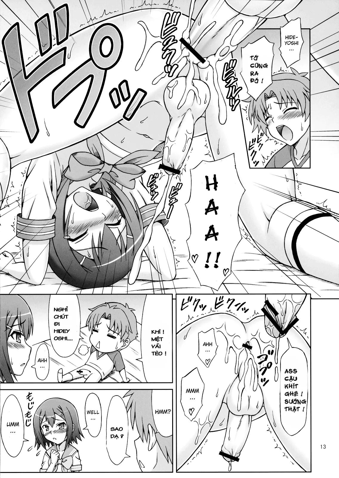 HentaiVN.net - Ảnh 13 - Baka ga Josou de Yattekuru - Chap 1
