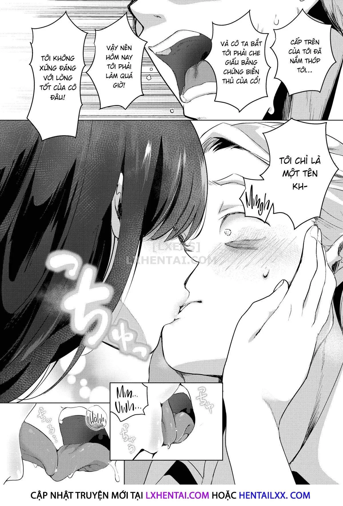 HentaiVN.net - Ảnh 17 - Relaxation in the Palm of Her Hand [Comic Kairakuten 2021-05] - Chap 1