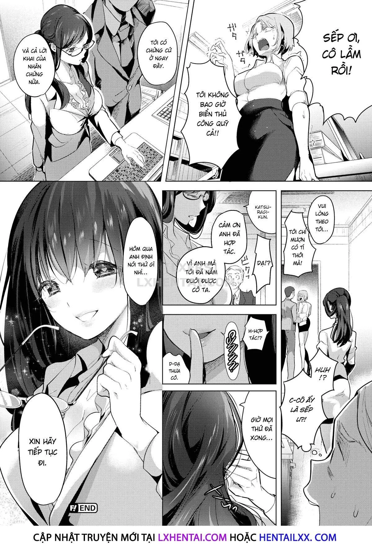 HentaiVN.net - Ảnh 21 - Relaxation in the Palm of Her Hand [Comic Kairakuten 2021-05] - Chap 1