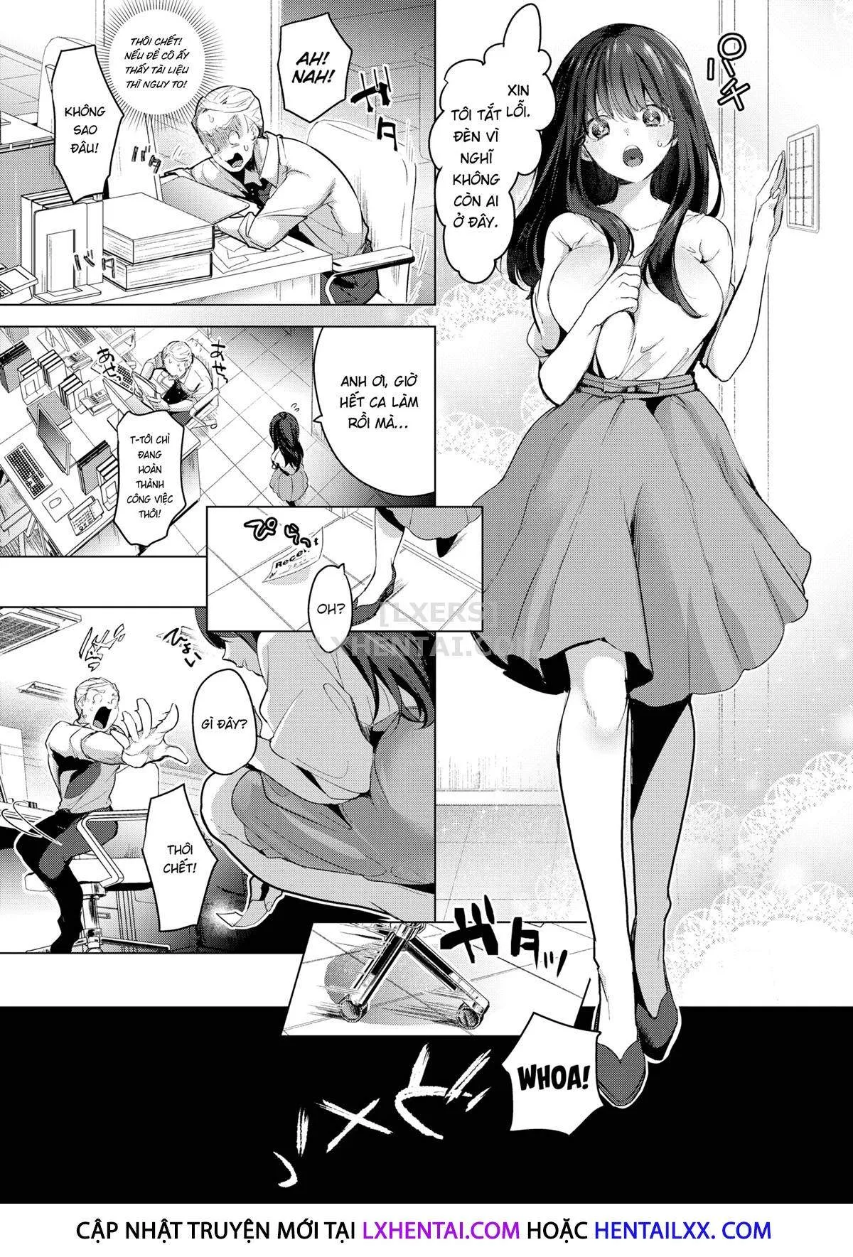 HentaiVN.net - Ảnh 7 - Relaxation in the Palm of Her Hand [Comic Kairakuten 2021-05] - Chap 1