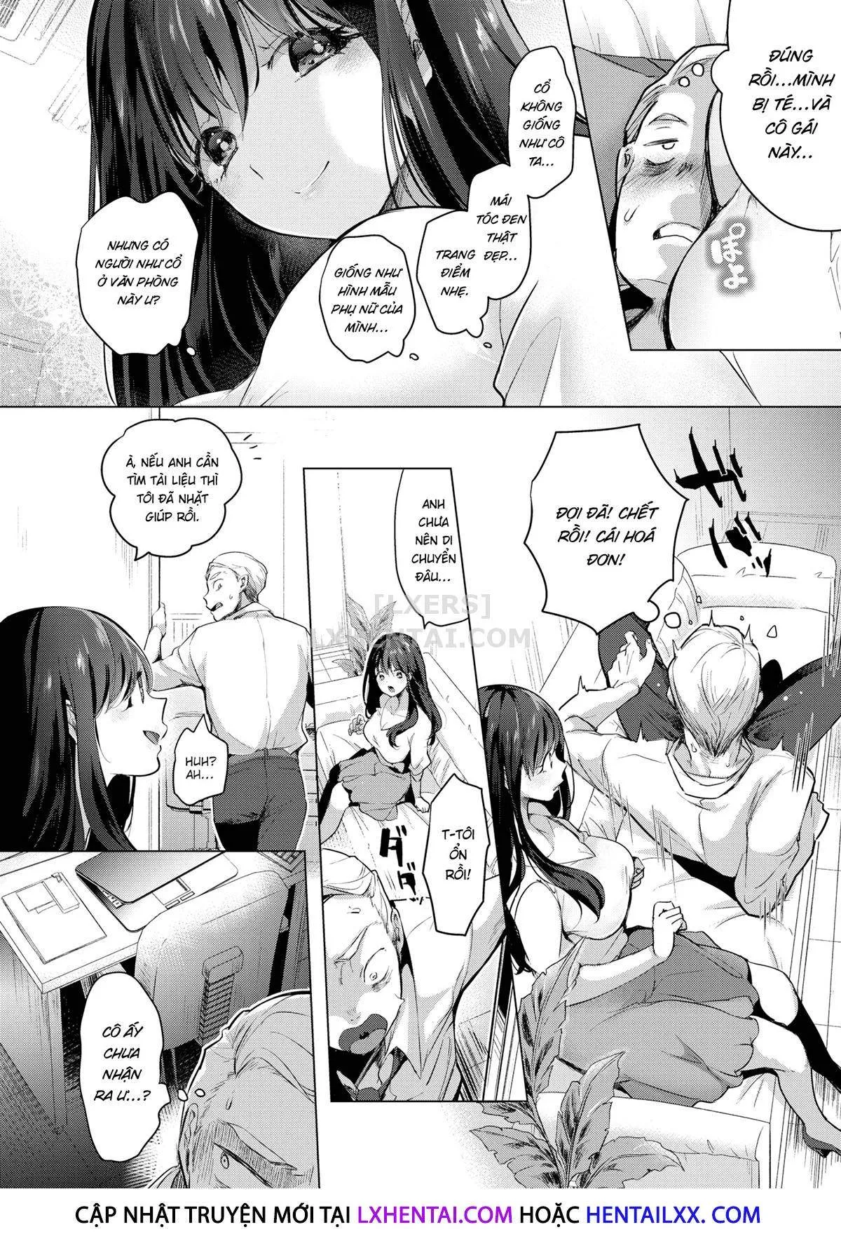 HentaiVN.net - Ảnh 8 - Relaxation in the Palm of Her Hand [Comic Kairakuten 2021-05] - Chap 1