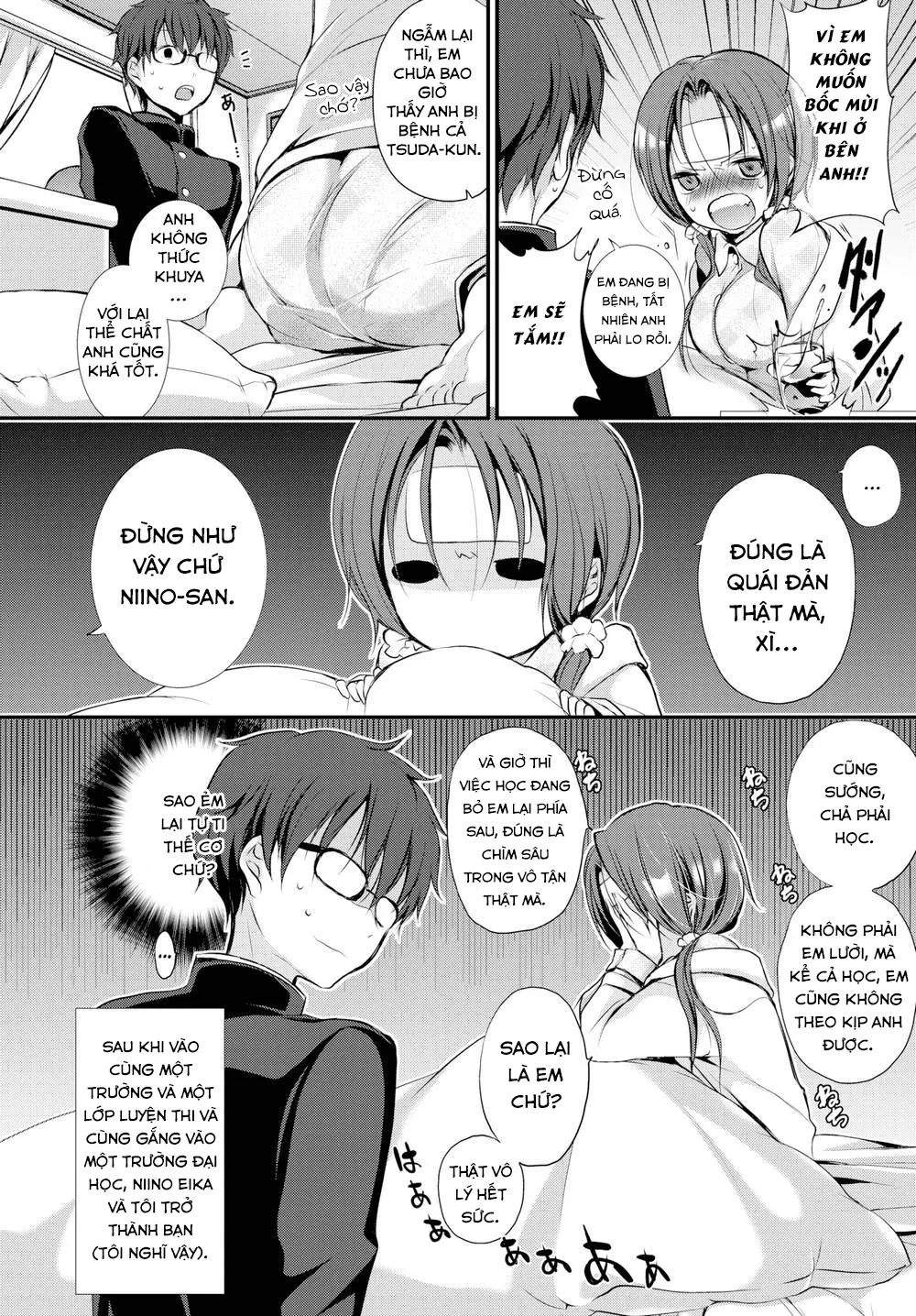 HentaiVN.net - Ảnh 4 - Niino-san muốn giống anh ấy hơn nữa [Niino-san Wants to Be More Like Him] - Chap 1
