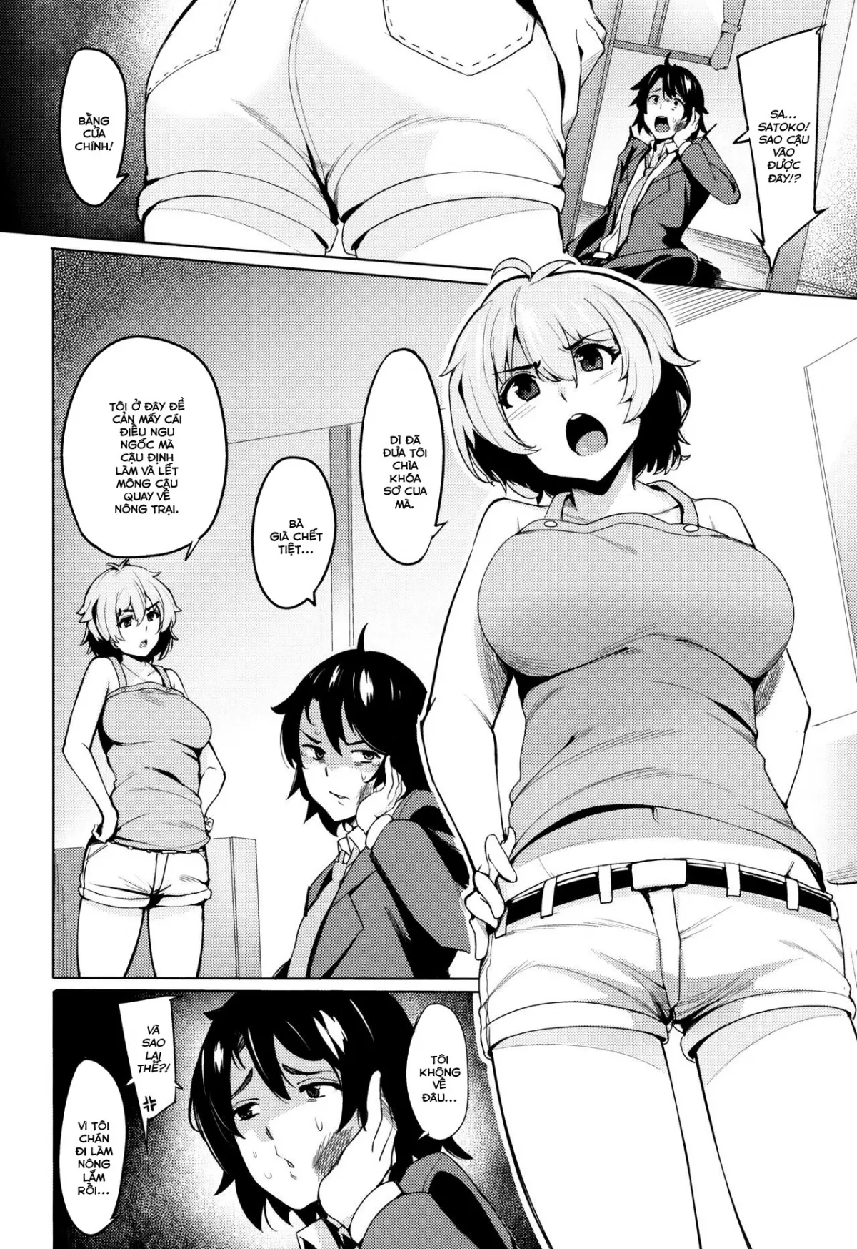 HentaiVN.net - Ảnh 3 - Vả yêu [Slap❤Love Attack ; ビンタ❤ラブアタック] - Chap 1