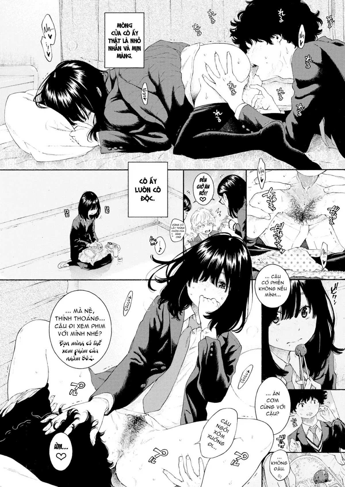 HentaiVN.net - Ảnh 11 - Bài Thơ Của Một Cái Bóng [Poem of a Shade] - Chap 1