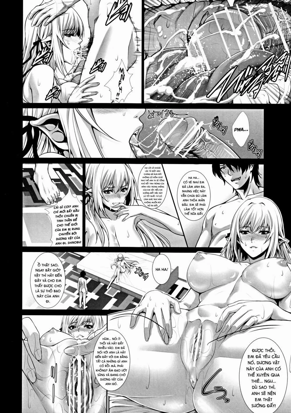 HentaiVN.net - Ảnh 14 - Kyuuketsuki no Kyuuketsu Koui (Bakemonogatari) - Chap 1