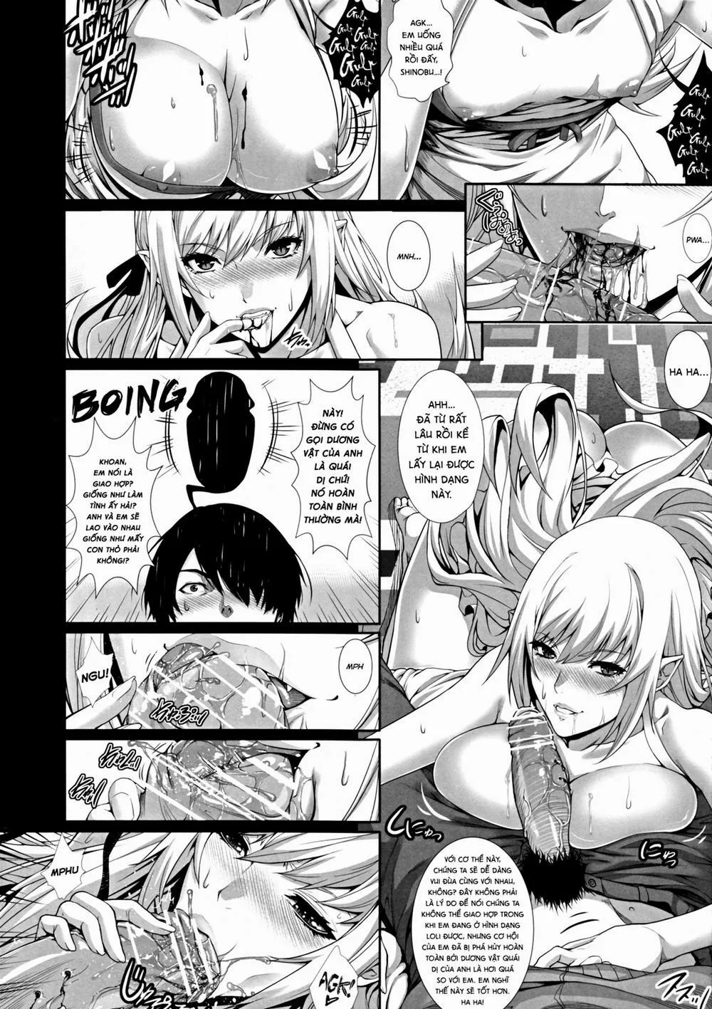 HentaiVN.net - Ảnh 7 - Kyuuketsuki no Kyuuketsu Koui (Bakemonogatari) - Chap 1