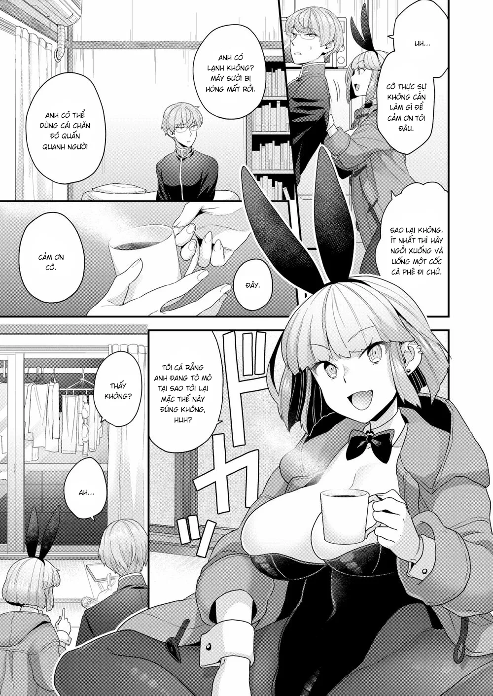 HentaiVN.net - Ảnh 4 - Cold Weather Bunny - Chap 1