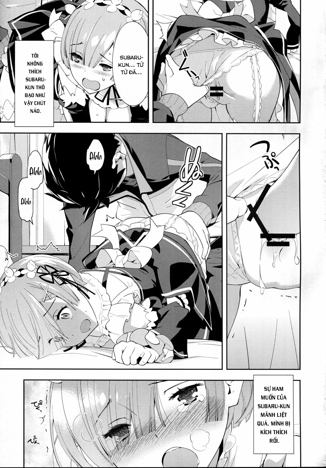 HentaiVN.net - Ảnh 10 - CHOICE 2 (Re: Zero kara Hajimeru Isekai Seikatsu) - Chap 1