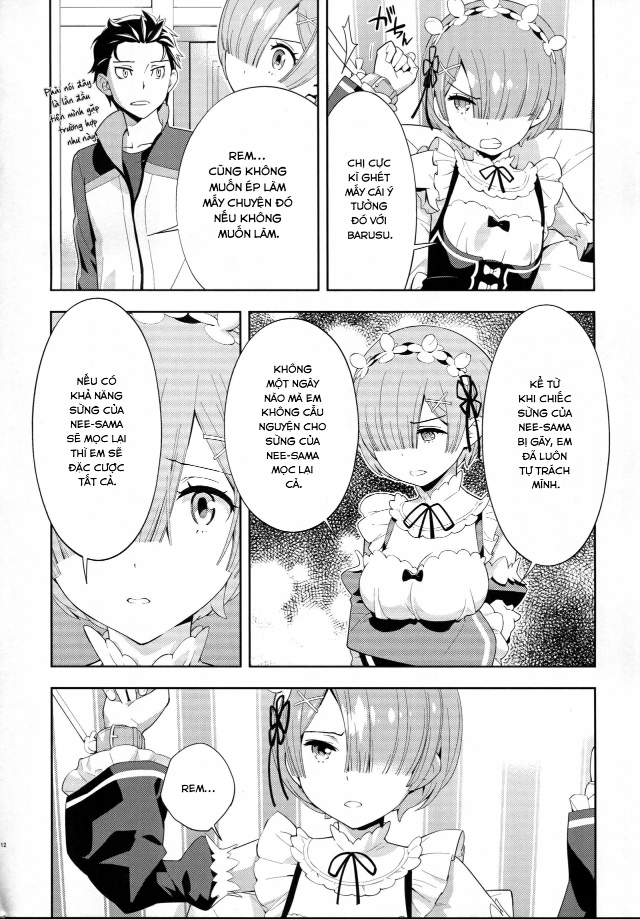 HentaiVN.net - Ảnh 15 - CHOICE 2 (Re: Zero kara Hajimeru Isekai Seikatsu) - Chap 1
