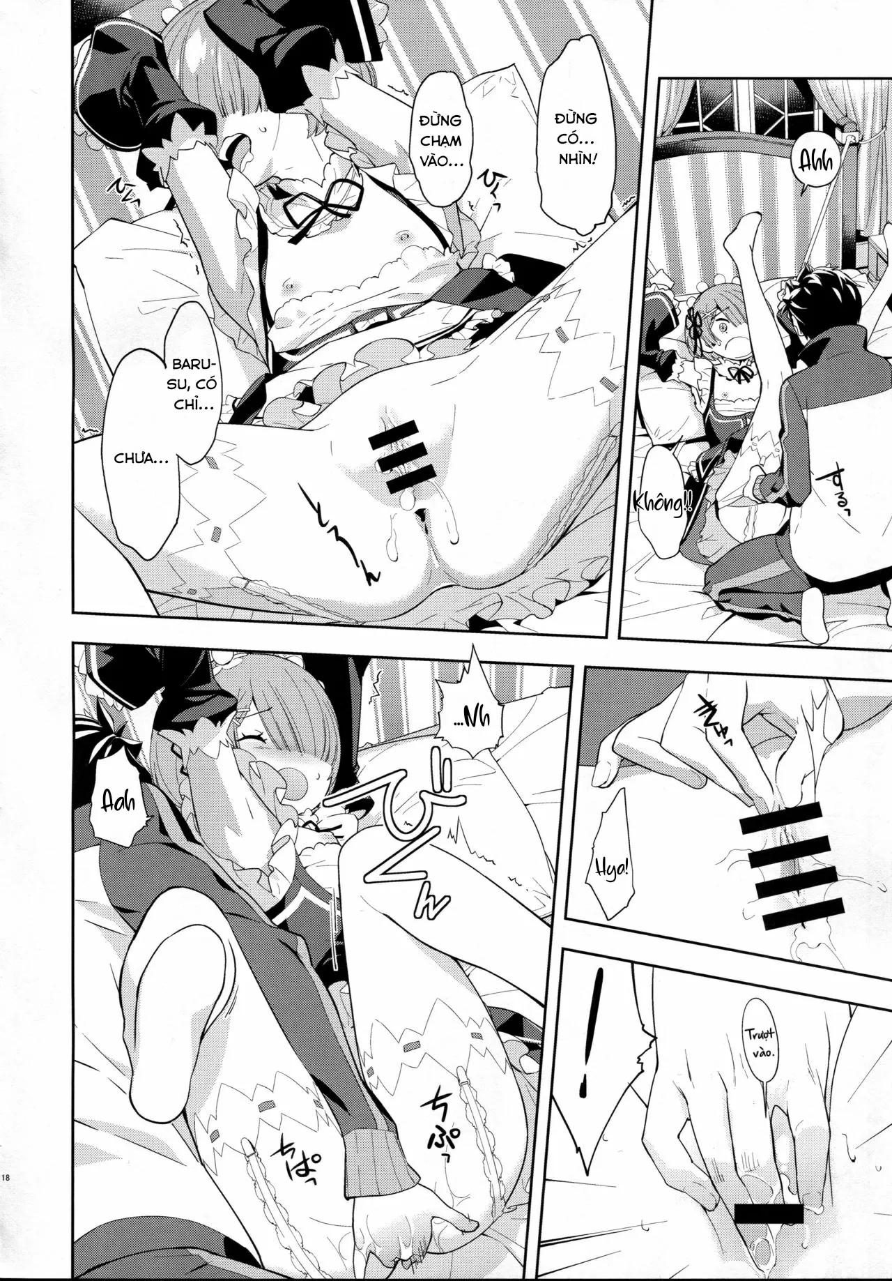 HentaiVN.net - Ảnh 21 - CHOICE 2 (Re: Zero kara Hajimeru Isekai Seikatsu) - Chap 1