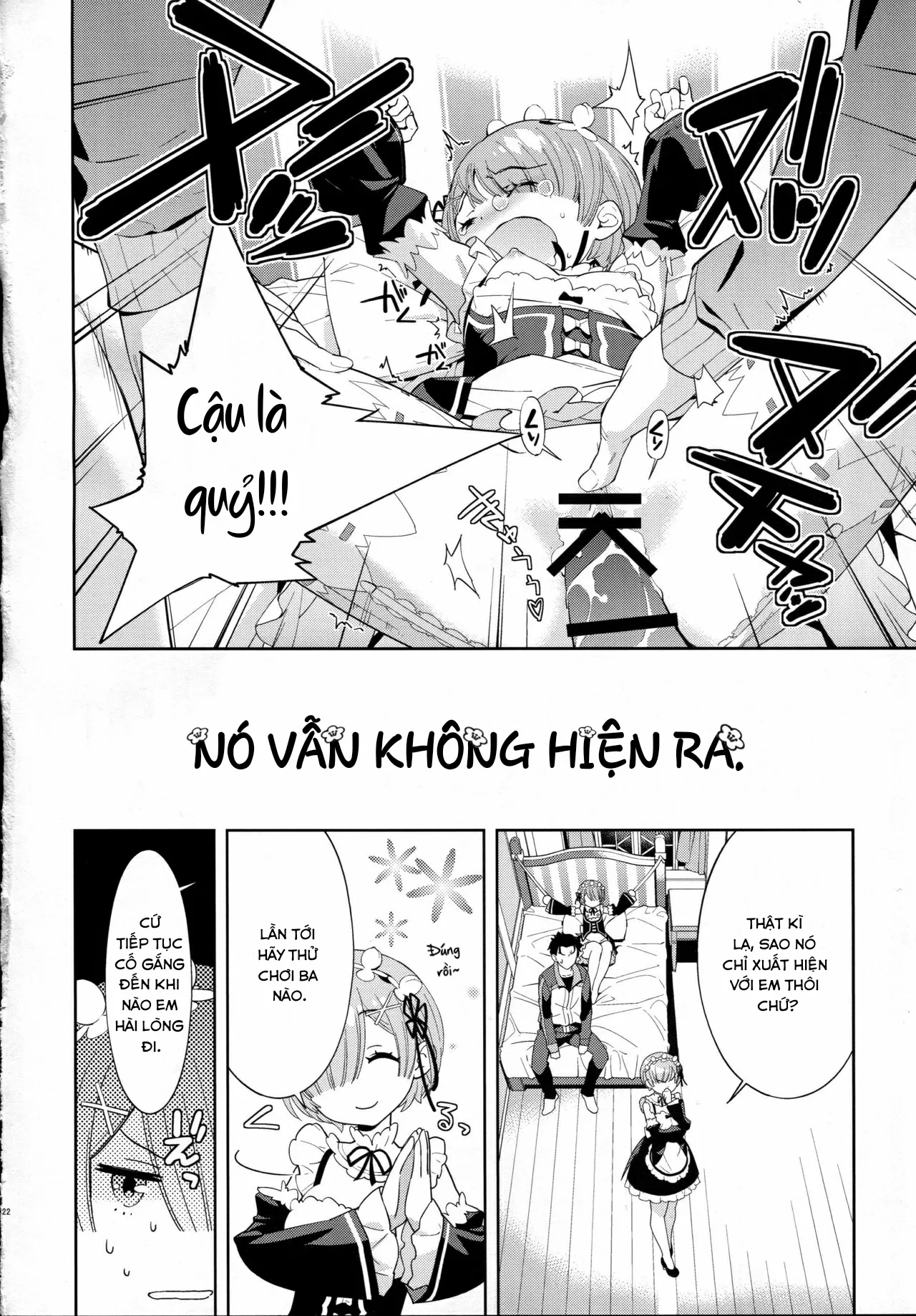 HentaiVN.net - Ảnh 25 - CHOICE 2 (Re: Zero kara Hajimeru Isekai Seikatsu) - Chap 1
