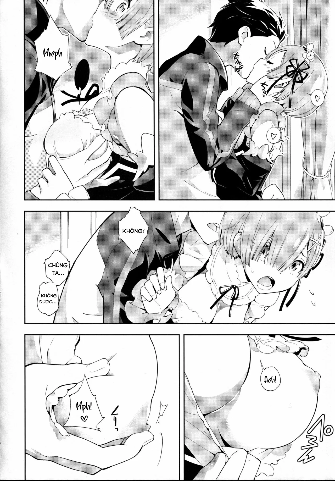 HentaiVN.net - Ảnh 7 - CHOICE 2 (Re: Zero kara Hajimeru Isekai Seikatsu) - Chap 1