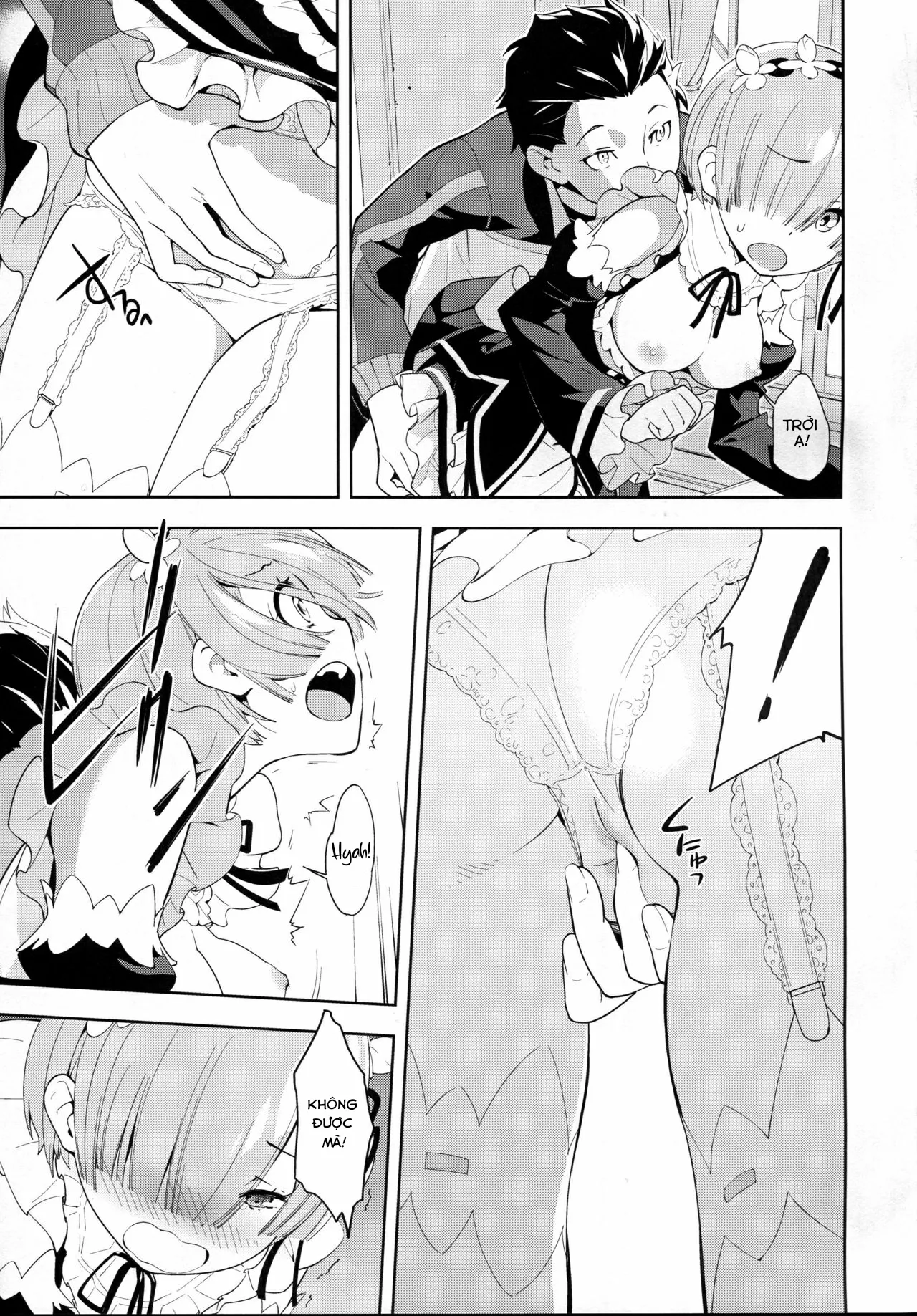 HentaiVN.net - Ảnh 8 - CHOICE 2 (Re: Zero kara Hajimeru Isekai Seikatsu) - Chap 1