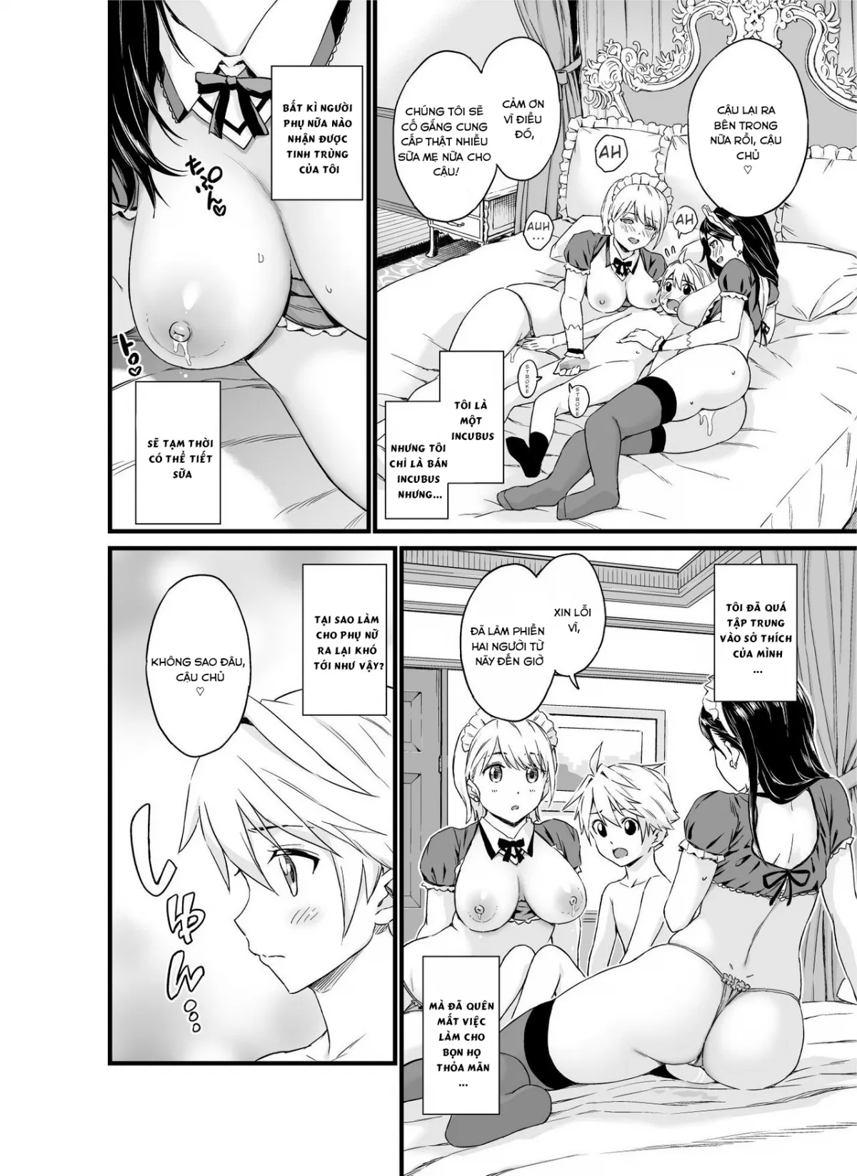 HentaiVN.net - Ảnh 32 - Bocchama wa Oppai Milk de Otawamure [[Eastorange (Higashino Mikan)] Bocchama wa Oppai Milk de Otawamure | Breast Milk Play With Master [English]] - Chap 1