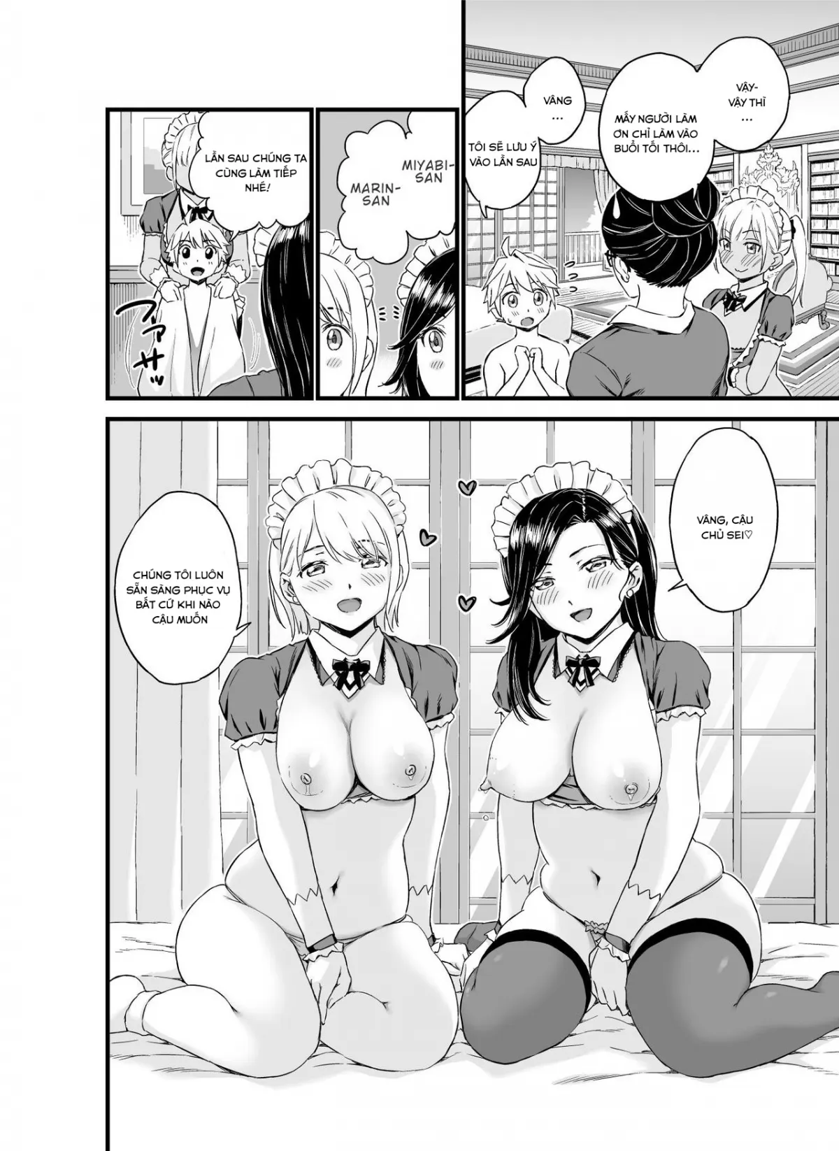 HentaiVN.net - Ảnh 36 - Bocchama wa Oppai Milk de Otawamure [[Eastorange (Higashino Mikan)] Bocchama wa Oppai Milk de Otawamure | Breast Milk Play With Master [English]] - Chap 1