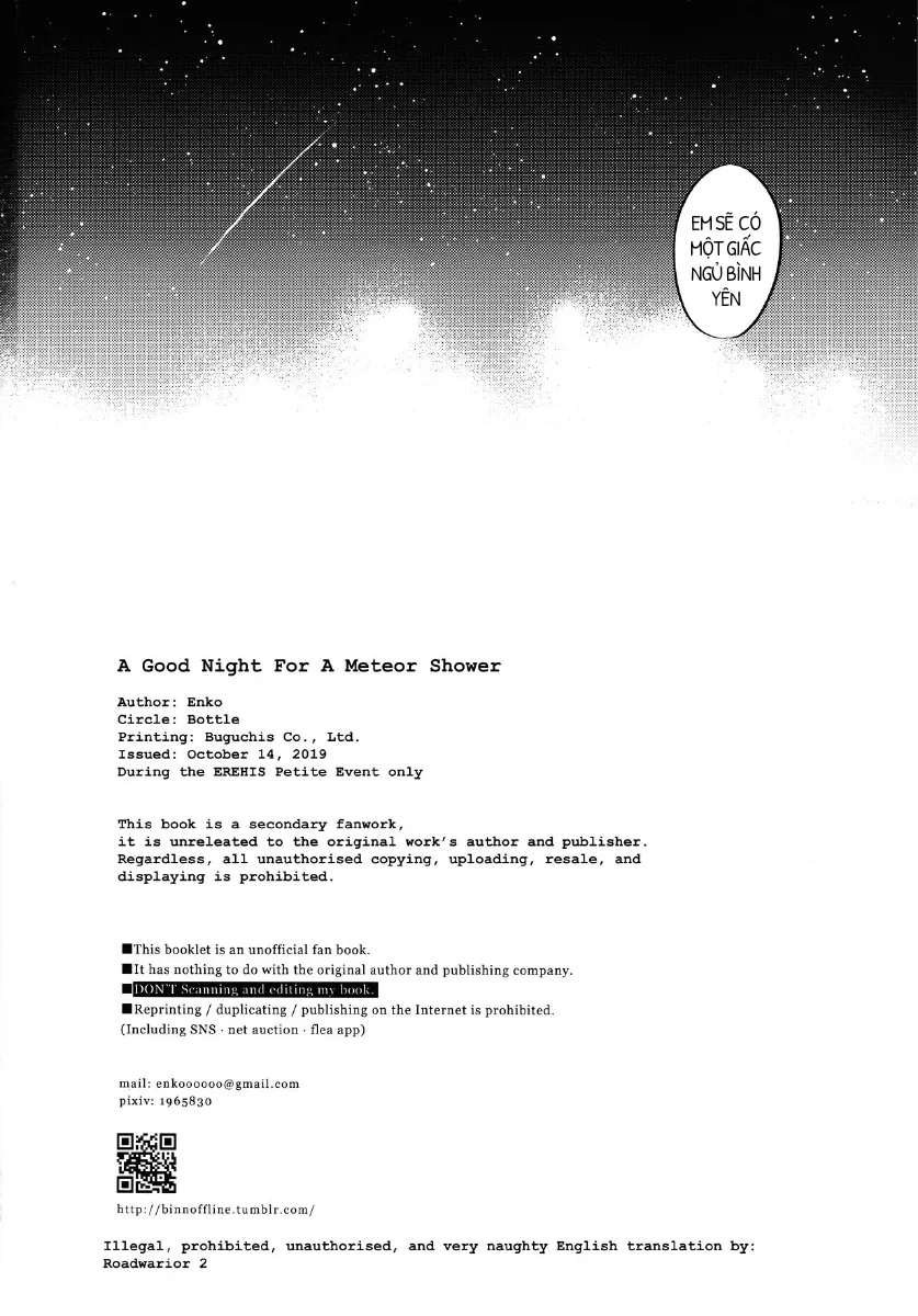 HentaiVN.net - Ảnh 57 - Một đêm tốt lành cho mưa sao băng [A Good Night For a Meteor Shower, Ryuseigun ni Oyasumi, 流星群におやすみ] - Chap 1