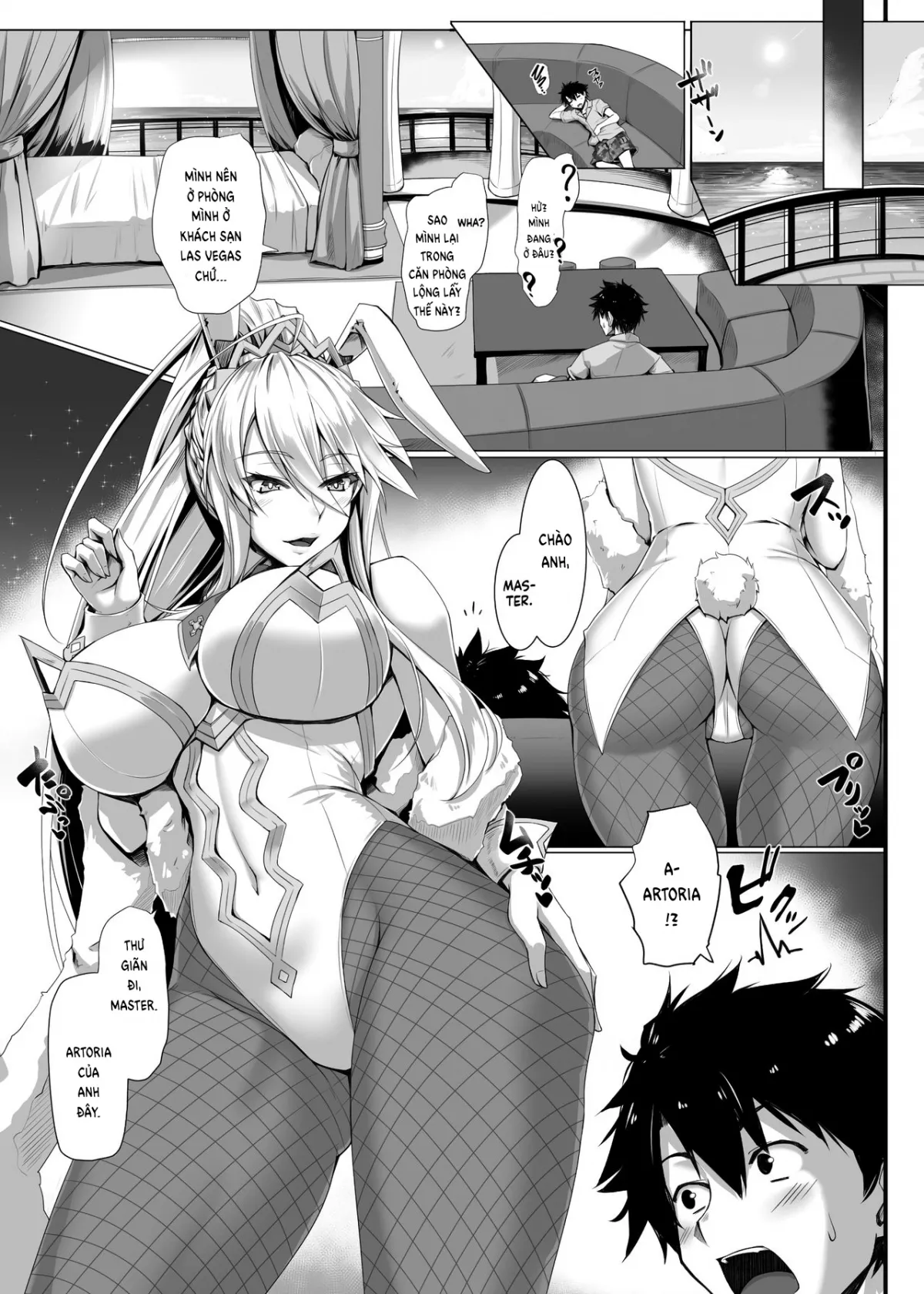 HentaiVN.net - Ảnh 3 - Horny Bunny [ToroToro BaniBani] - Chap 1