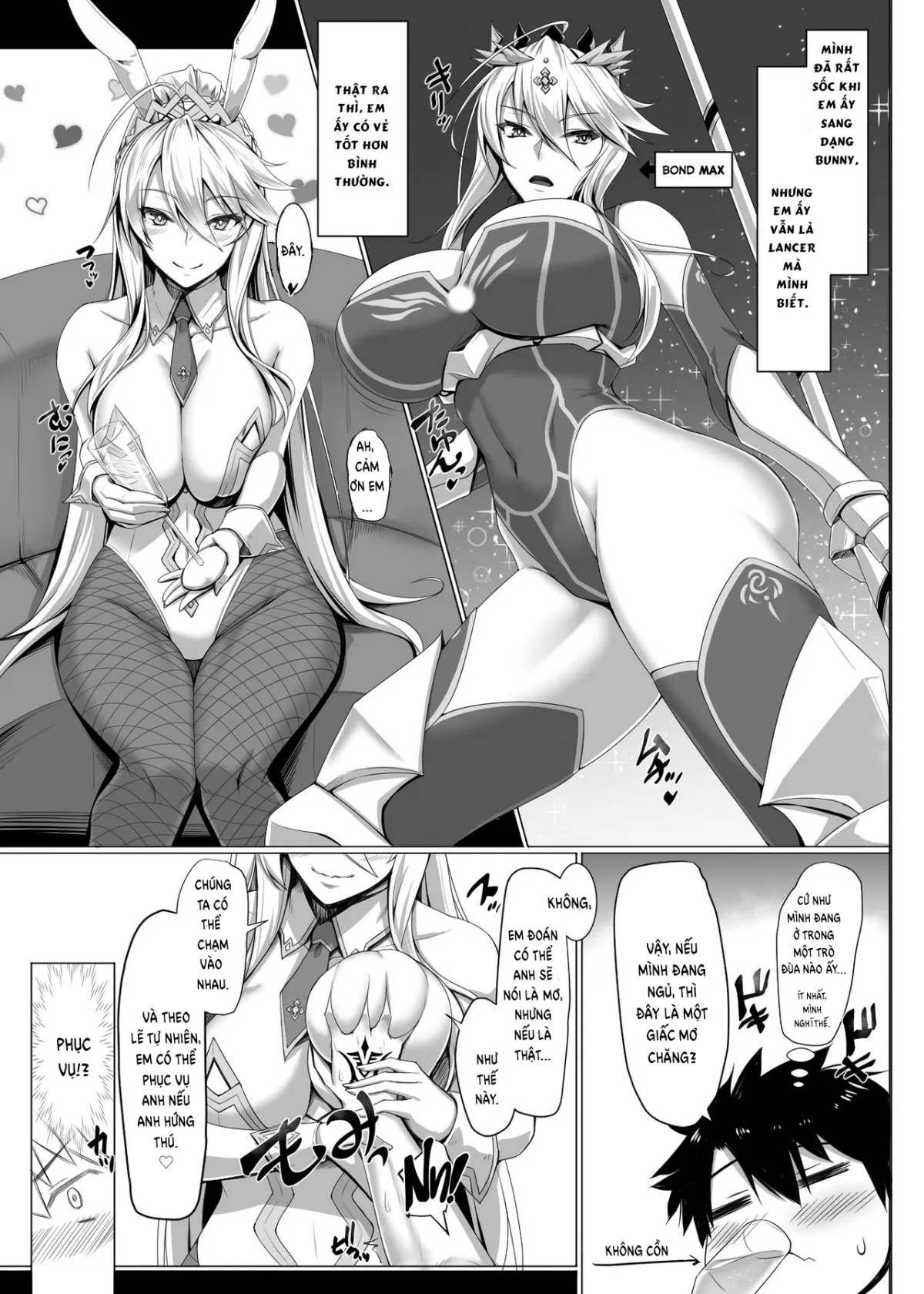 HentaiVN.net - Ảnh 5 - Horny Bunny [ToroToro BaniBani] - Chap 1