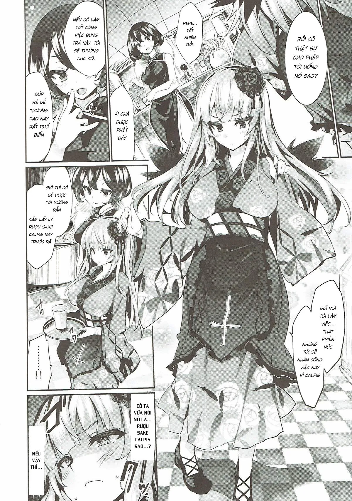 HentaiVN.net - Ảnh 7 - Karakuri Ningyou Milk Iri - Chap 1