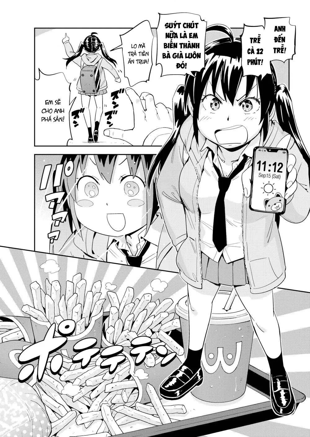 HentaiVN.net - Ảnh 5 - My Girlfriend Is Pretty Pouty - Chap 1