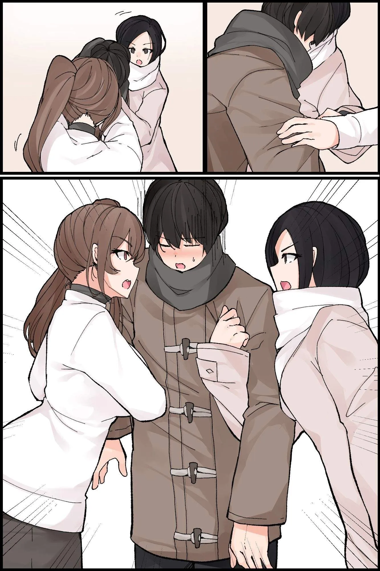 HentaiVN.net - Ảnh 38 - Mechakucha Eroi Karada no Sewazuki Osananajimi to, Coolchi de 3P Harem!? - Chap 1