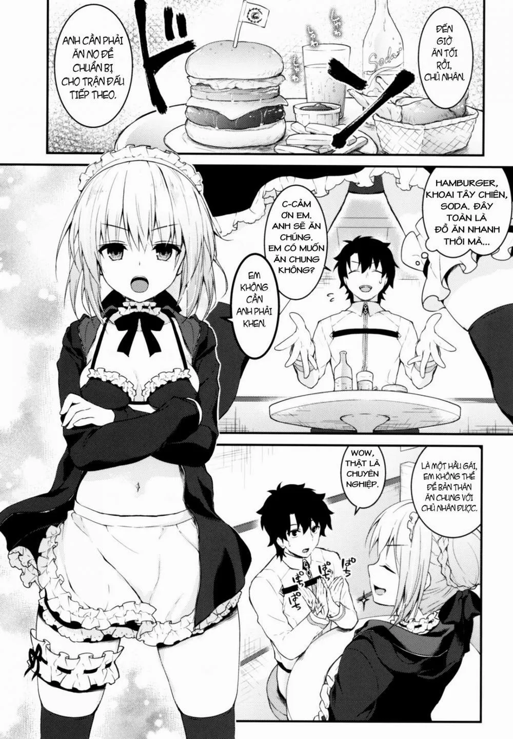HentaiVN.net - Ảnh 5 - Maid Alter-san no Gohoushi Seiseikatsu (Fate/Grand Order) - Chap 1