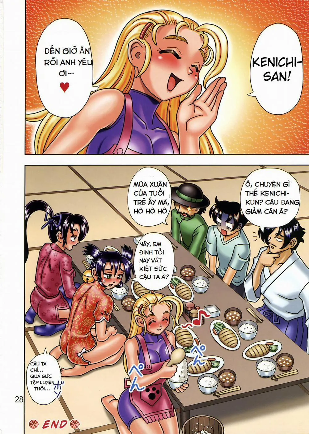 HentaiVN.net - Ảnh 28 - Muchi Muchi Angel Vol. 12 (Historys Strongest Disciple Kenichi) - Chap 1