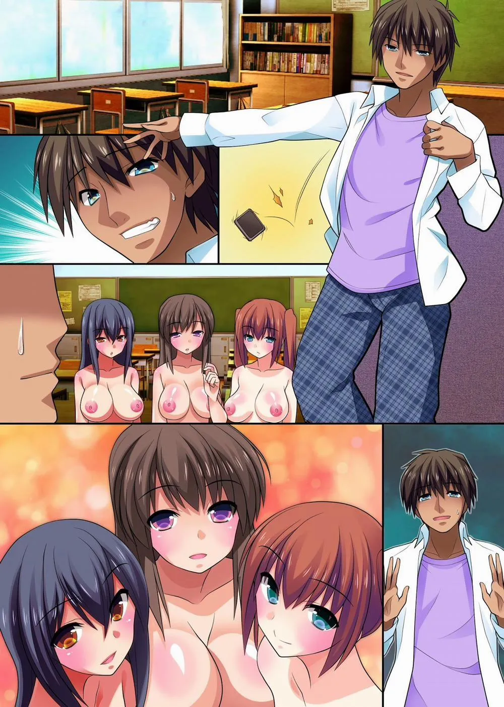 HentaiVN.net - Ảnh 21 - Namaiki Musume Wo Microchip De Ishiki Ga Aru Joutai De Kyousei Onaho Doreika! - Chap 1