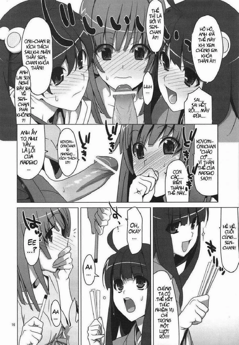HentaiVN.net - Ảnh 12 - Onegai! FireSisters (Bakemonogatari) - Chap 1