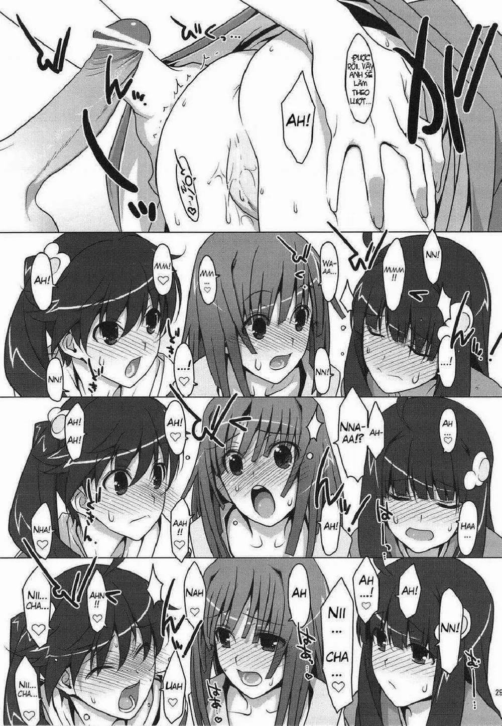 HentaiVN.net - Ảnh 19 - Onegai! FireSisters (Bakemonogatari) - Chap 1