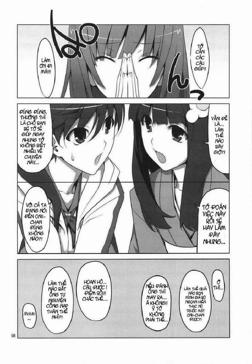 HentaiVN.net - Ảnh 6 - Onegai! FireSisters (Bakemonogatari) - Chap 1