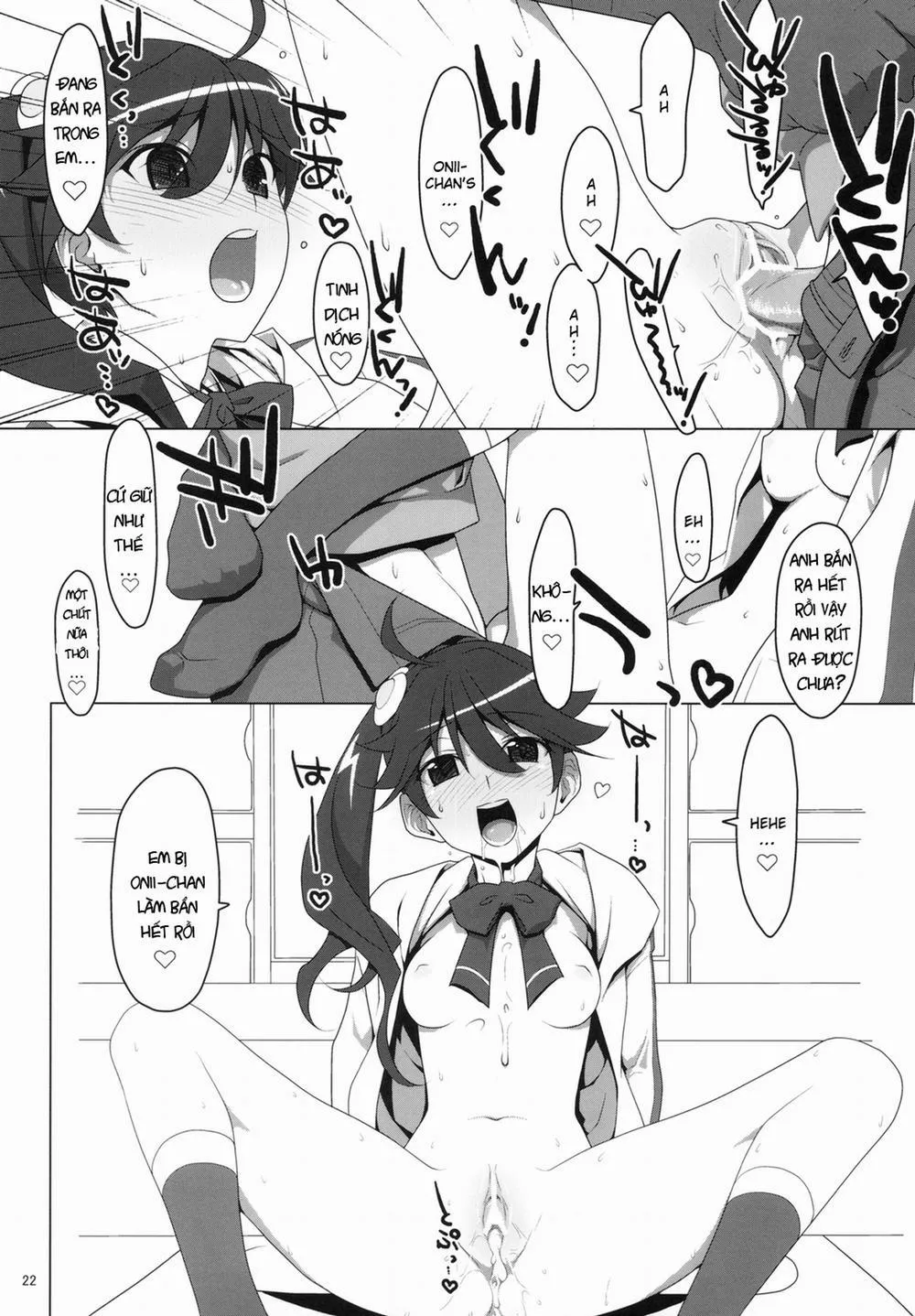 HentaiVN.net - Ảnh 20 - Onegai! FireSisters (Bakemonogatari) - Chap 3