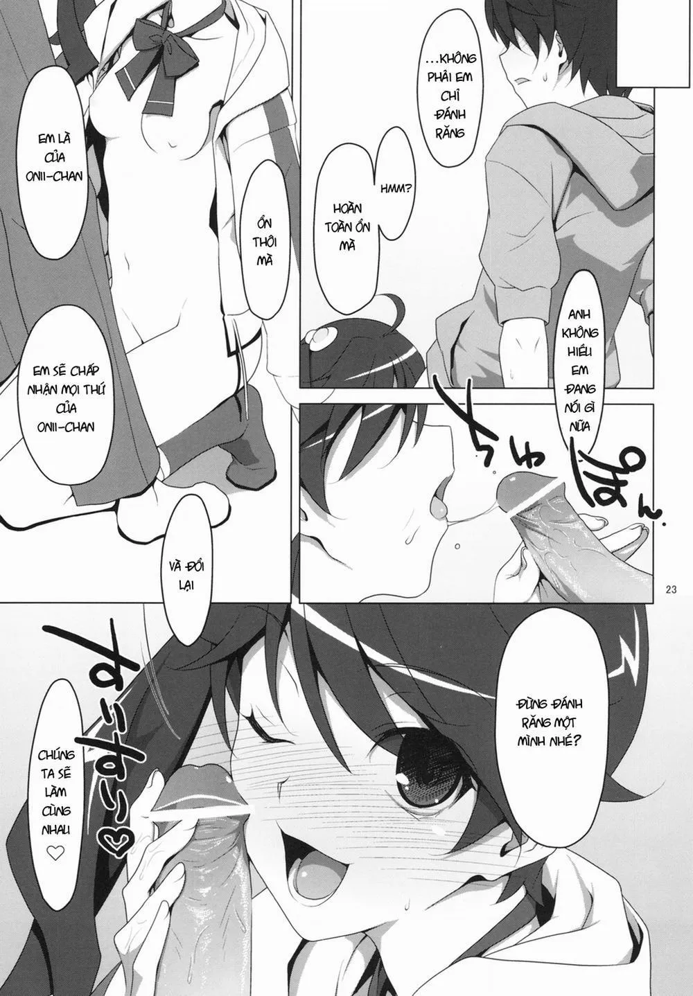HentaiVN.net - Ảnh 21 - Onegai! FireSisters (Bakemonogatari) - Chap 3