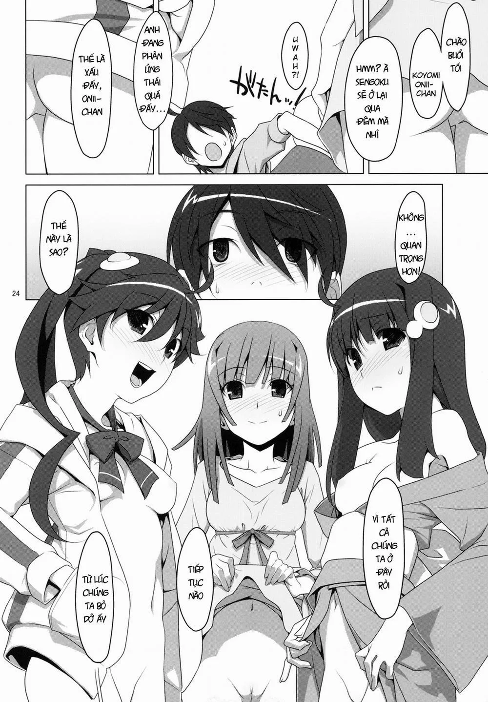 HentaiVN.net - Ảnh 22 - Onegai! FireSisters (Bakemonogatari) - Chap 3