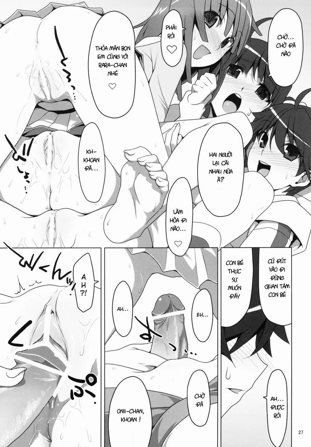 HentaiVN.net - Ảnh 25 - Onegai! FireSisters (Bakemonogatari) - Chap 3