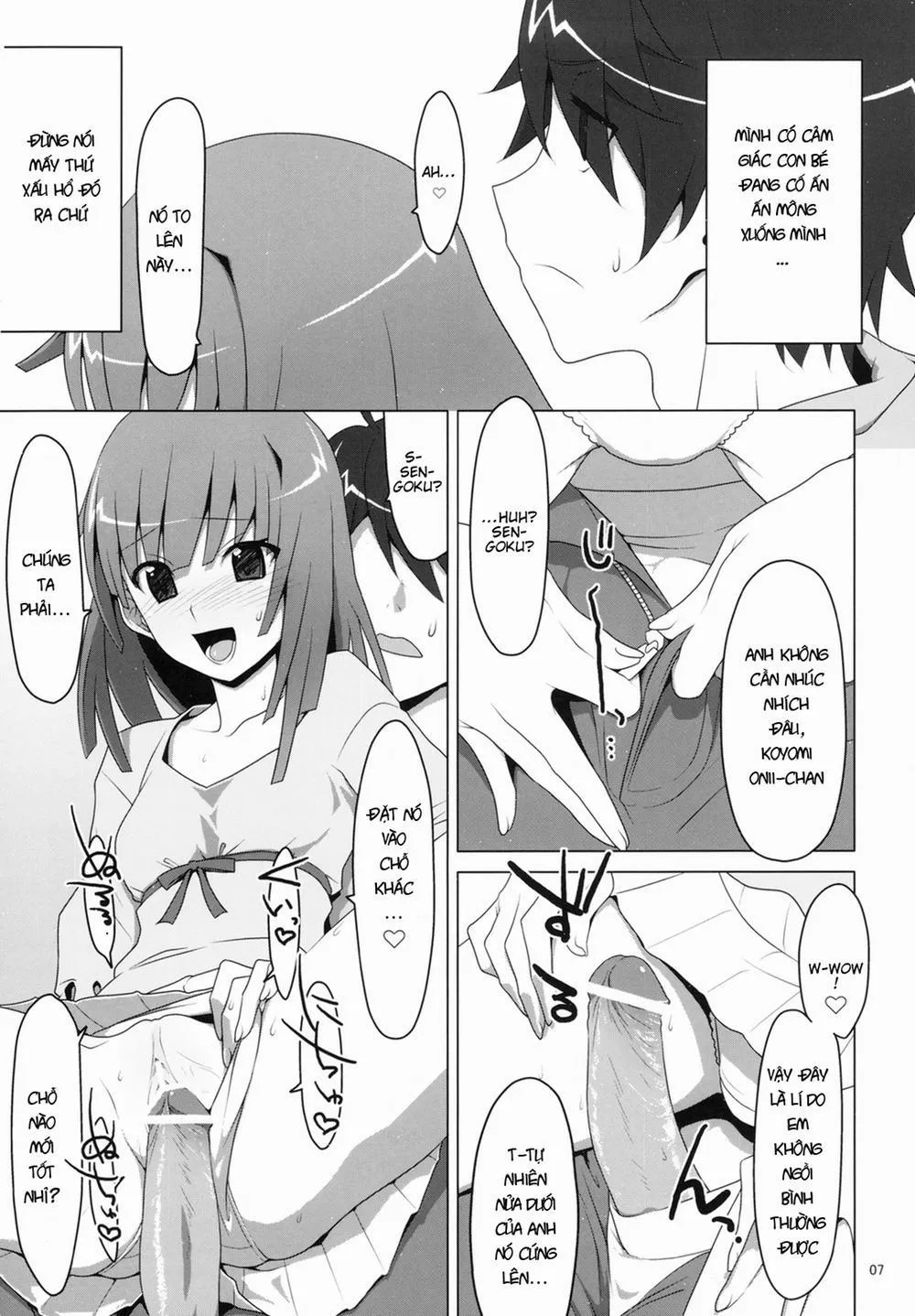 HentaiVN.net - Ảnh 5 - Onegai! FireSisters (Bakemonogatari) - Chap 3