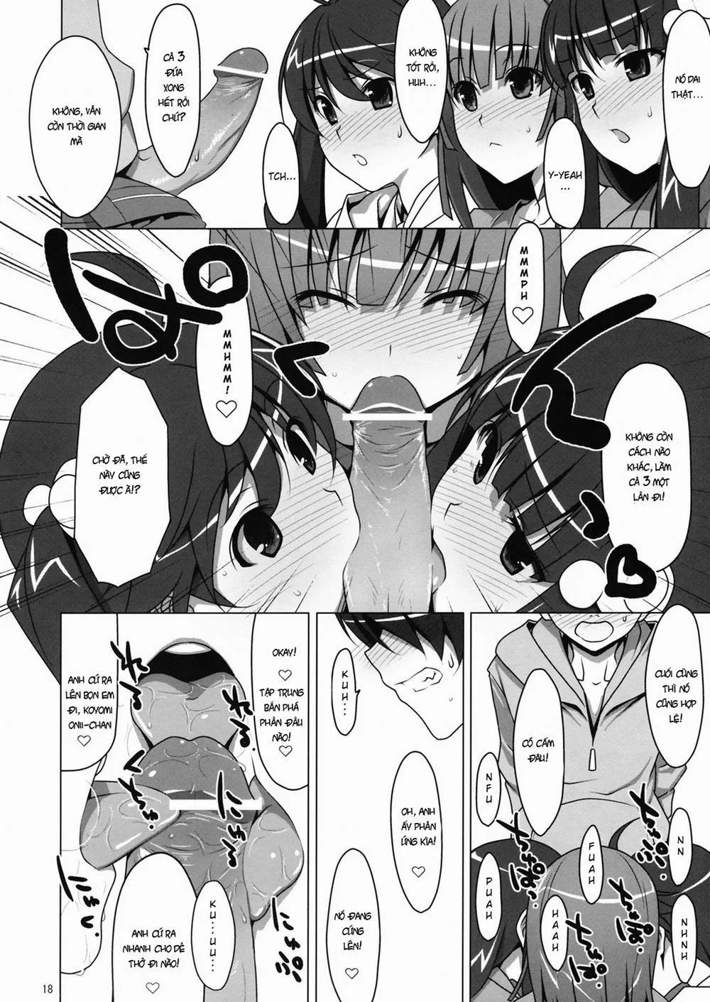 HentaiVN.net - Ảnh 16 - Onegai! FireSisters (Bakemonogatari) - Chap 4