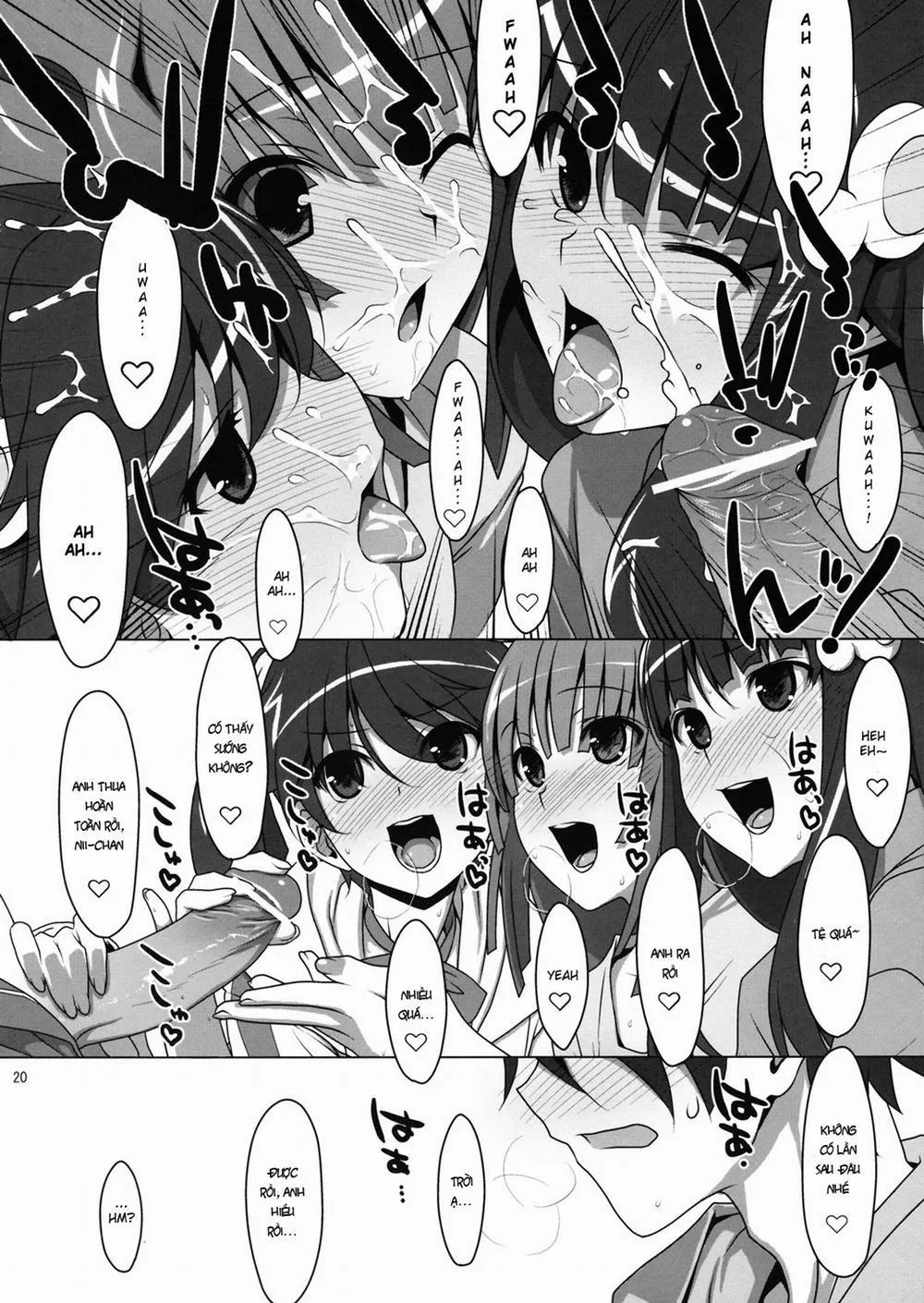 HentaiVN.net - Ảnh 18 - Onegai! FireSisters (Bakemonogatari) - Chap 4