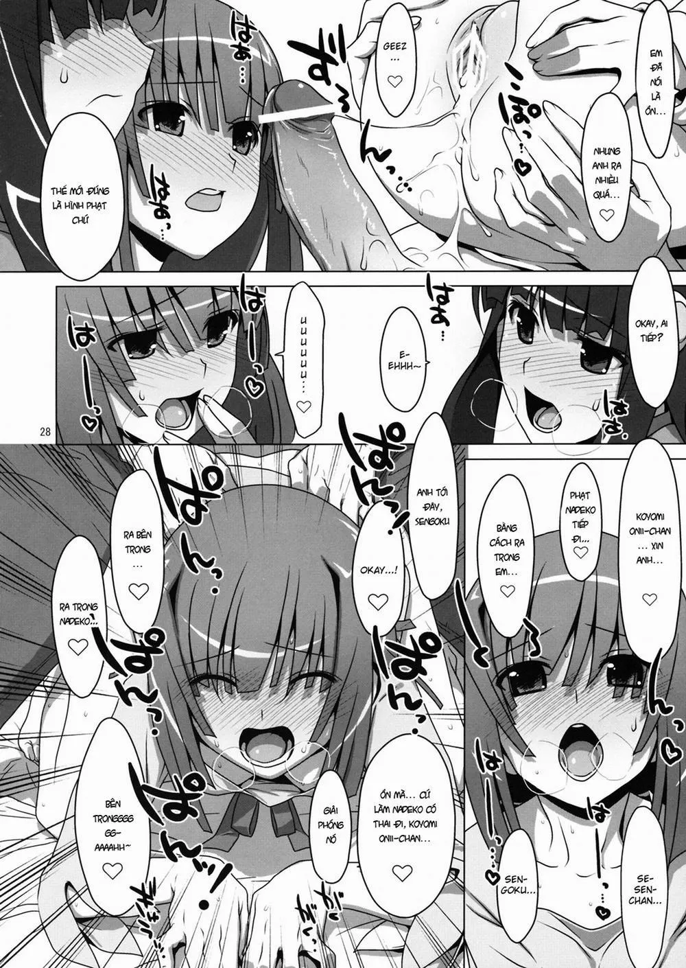 HentaiVN.net - Ảnh 26 - Onegai! FireSisters (Bakemonogatari) - Chap 4