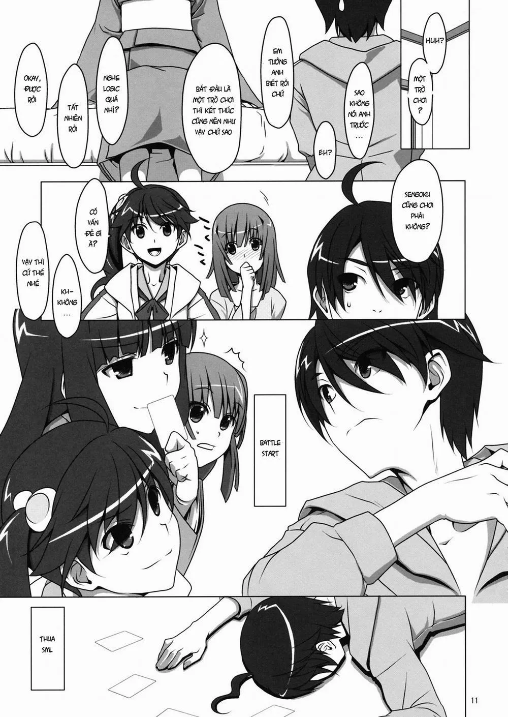 HentaiVN.net - Ảnh 9 - Onegai! FireSisters (Bakemonogatari) - Chap 4