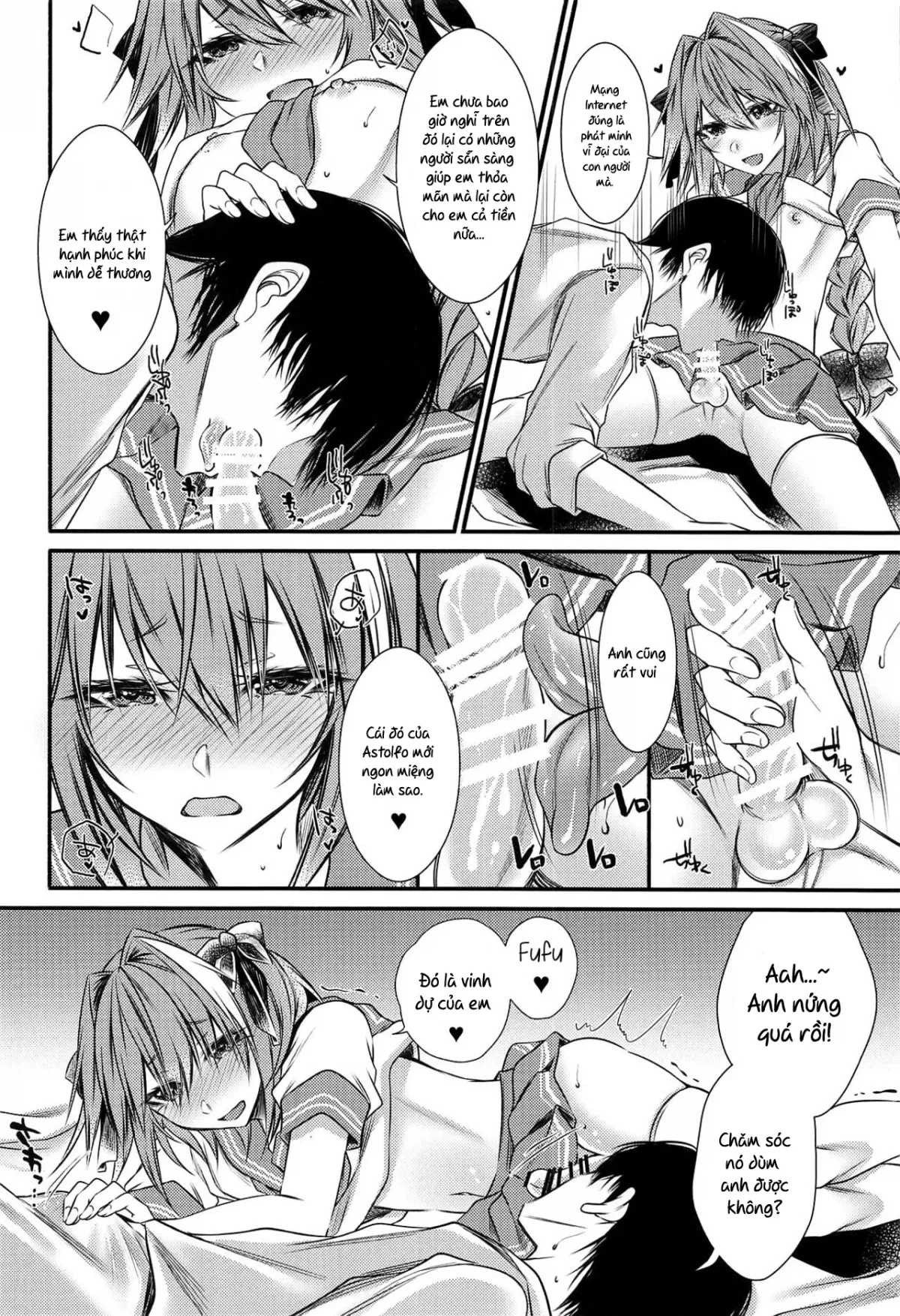HentaiVN.net - Ảnh 10 - Okane Haraunde, Astolfo no Cosplay de Shite Moraemasu (Fate/Grand Order) - Chap 1