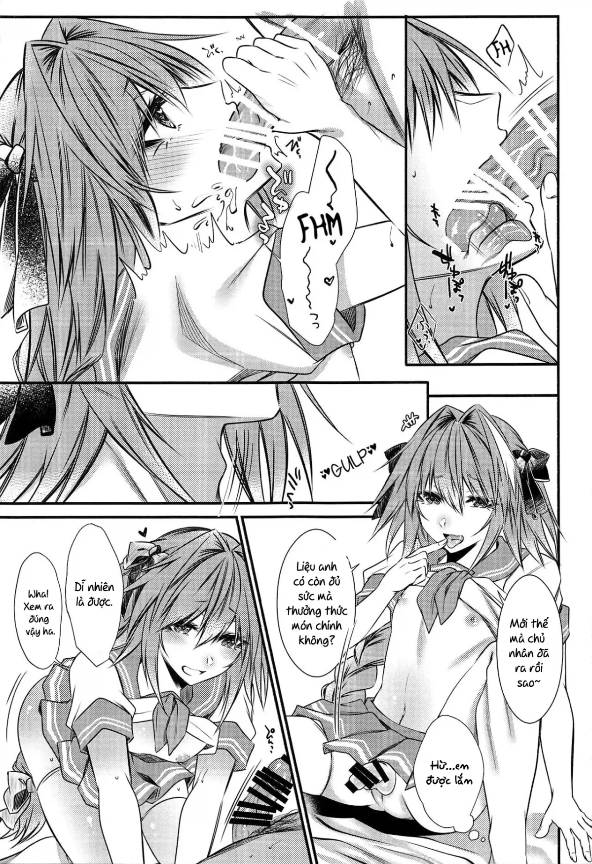 HentaiVN.net - Ảnh 13 - Okane Haraunde, Astolfo no Cosplay de Shite Moraemasu (Fate/Grand Order) - Chap 1