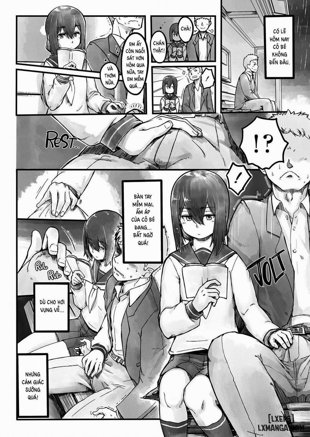 HentaiVN.net - Ảnh 4 - On a Bench, On a Rainy Day [Ame no Hi no Nagaisu de] - Chap 1