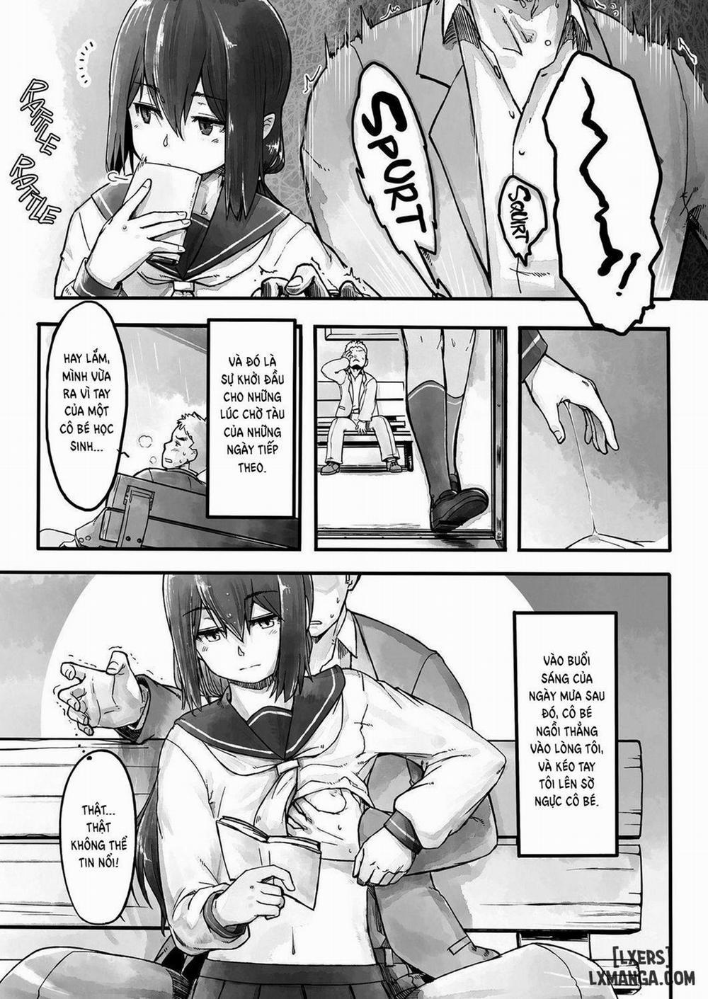 HentaiVN.net - Ảnh 5 - On a Bench, On a Rainy Day [Ame no Hi no Nagaisu de] - Chap 1