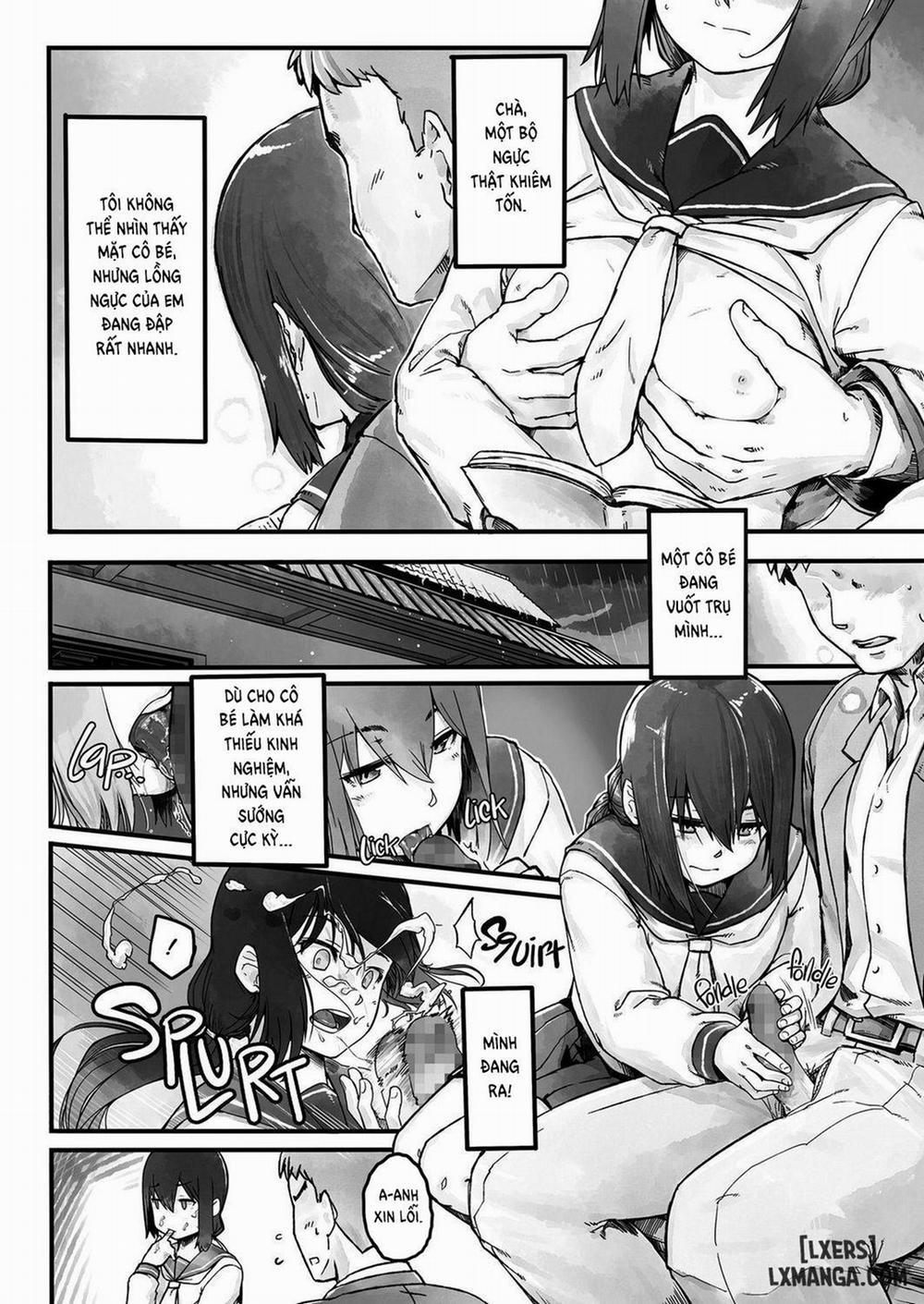 HentaiVN.net - Ảnh 6 - On a Bench, On a Rainy Day [Ame no Hi no Nagaisu de] - Chap 1