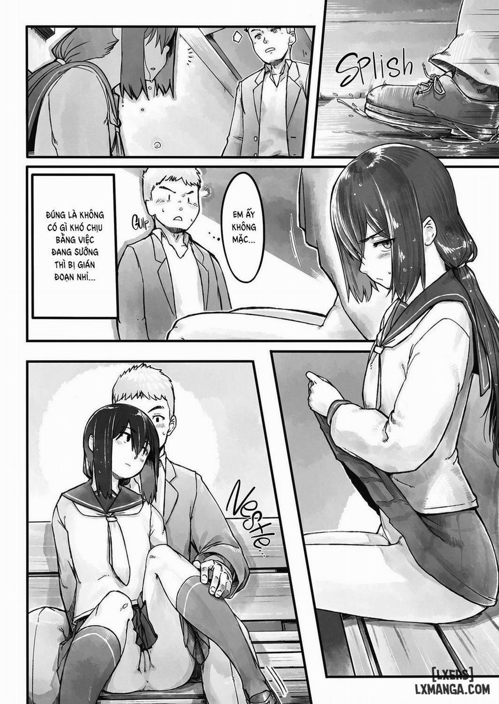 HentaiVN.net - Ảnh 8 - On a Bench, On a Rainy Day [Ame no Hi no Nagaisu de] - Chap 1