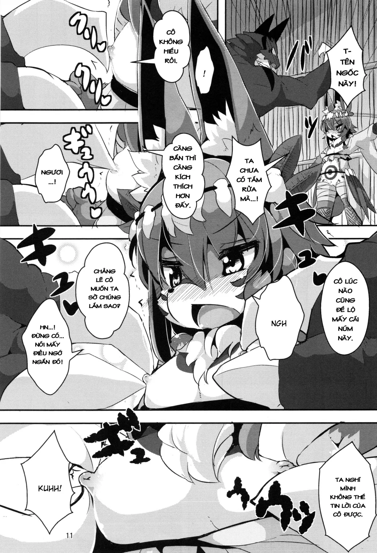 HentaiVN.net - Ảnh 10 - Ganbare, Soncho-San! - Chap 1